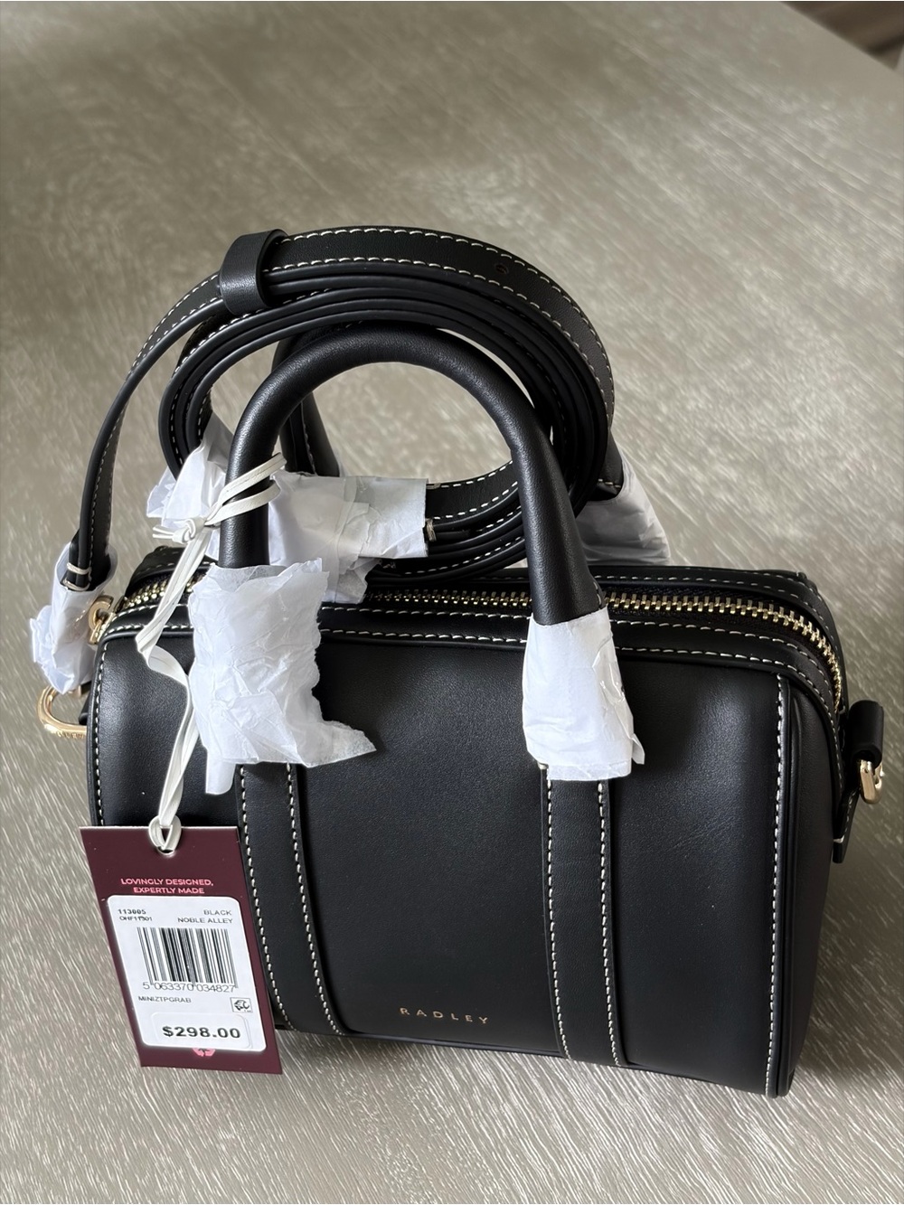RADLEY LONDON Mini Noble Alley Zip Top
Handle Bag